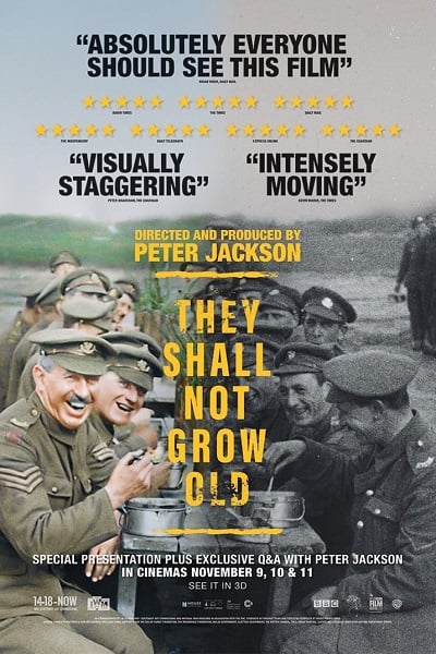 They Shall Not Grow Old (2018) พวกเขาจะไม่โตขึ้น